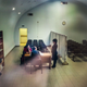 The synagogue at the Jewish retirement home.